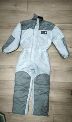 Комбинезон лыжный голубой теплый 152см
