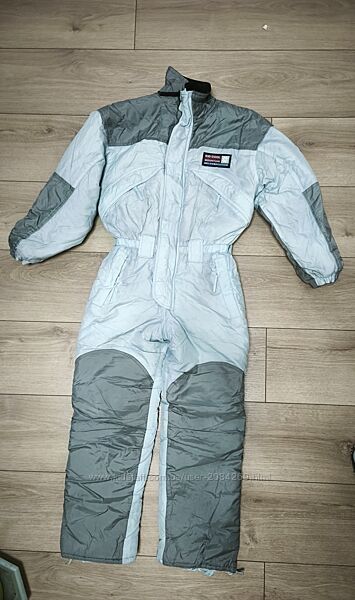 Комбинезон лыжный голубой теплый 152см