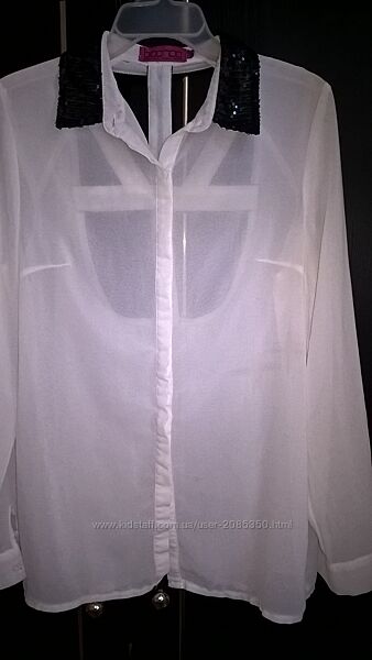 Блуза нарядная р.46 Boohoo 