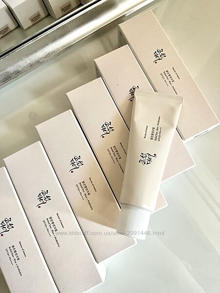 Сонцезахисний крем із пробіотиками Beauty of Joseon Relief Sun Rice Probiot