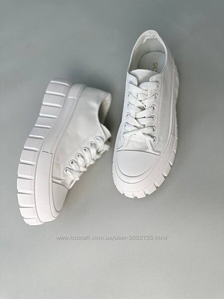 Кеди жіночі із джинсу білі демі Артикул 5118 Китай розпродаж