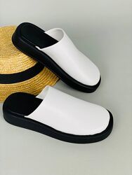 Бабуші жіночі шкіряні білі Артикул 4306 розпродаж