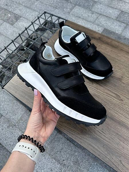 Кросівки жіночі шкіряні та шкіряні з замшою Артикул 5119 розпродаж