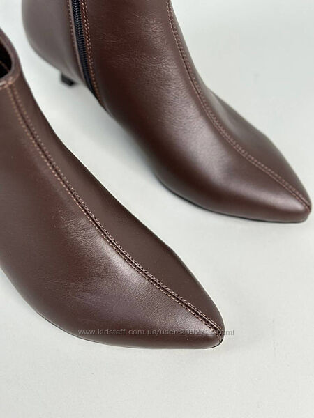 Ботильйони жіночі натуральна шкіра демісезонні Артикул 8924 новинка