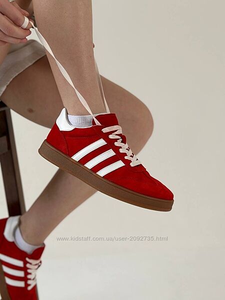 Кеди жіночі натуральна замша та шкіра Артикул 7417 новинка