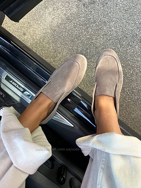 Лофери жіночі натуральна замша демі Артикул 6301 новинка 