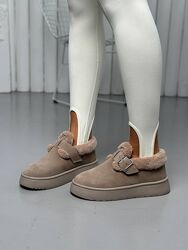 Сліпони жіночі замшеві зимові Артикул 5709 новинка 