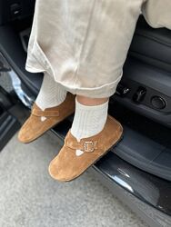 Клогі жіночі натуральна замша Артикул 9923 новинка