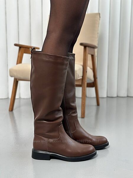 Чоботи жіночі натуральна шкіра зима демі Артикул 2209 новинка
