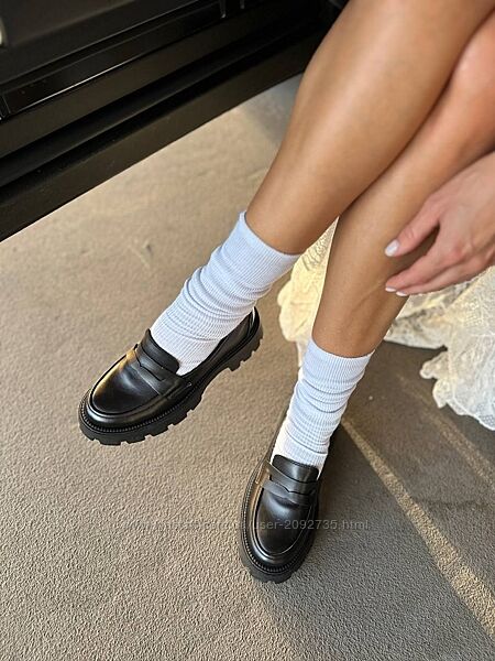 Лофери жіночі натуральна шкіра Артикул 3502 новинка