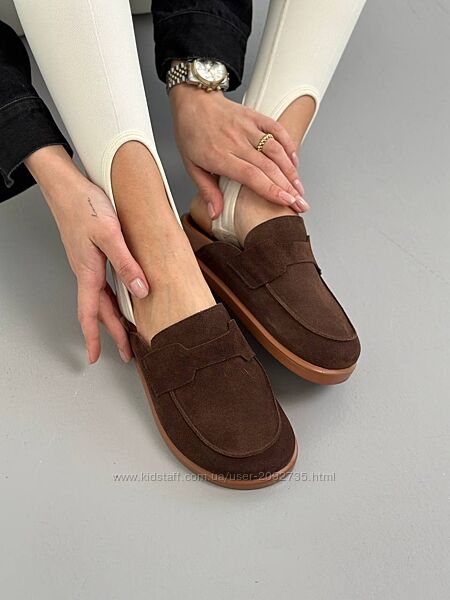 Сабо жіночі натуральна замша Артикул 9916 новинка 