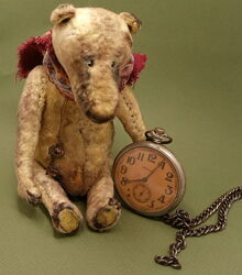 Мишка Тедди из плюша подарок мягкая игрушка ручная работа teddy bear gift