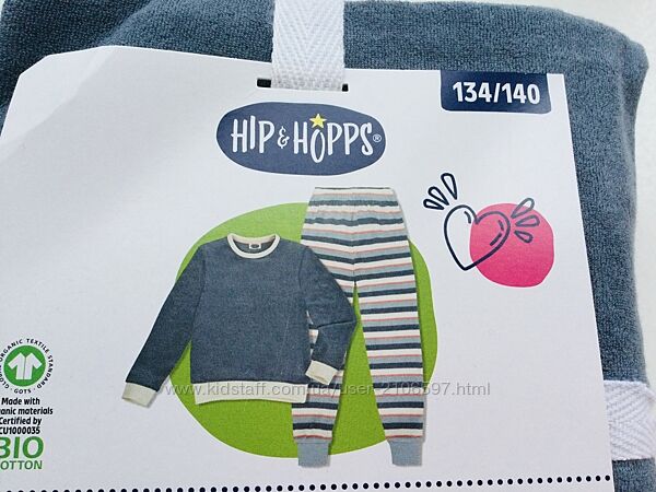 LUPILU. Hip Hopps Коллекция 2022 г. Детская махровая зимняя пижама. Германи