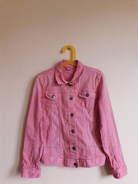 Джинсова куртка. Вишивка. Крута рожева джинсовка, піджак. з колекції 2023р 