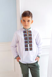 Сорочка вишиванка для хлопчика сучасна 