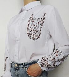 Сорочка блуза вишиванка жіноча патріотична 