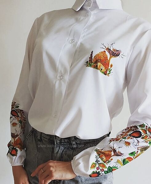 Сорочка блуза патріотична жіноча