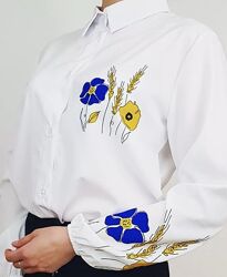 Блуза патріотична жіноча, сорочка патріотична жіноча, 