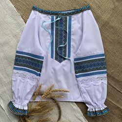 Сорочка вишиванка традиційна для дівчинки 