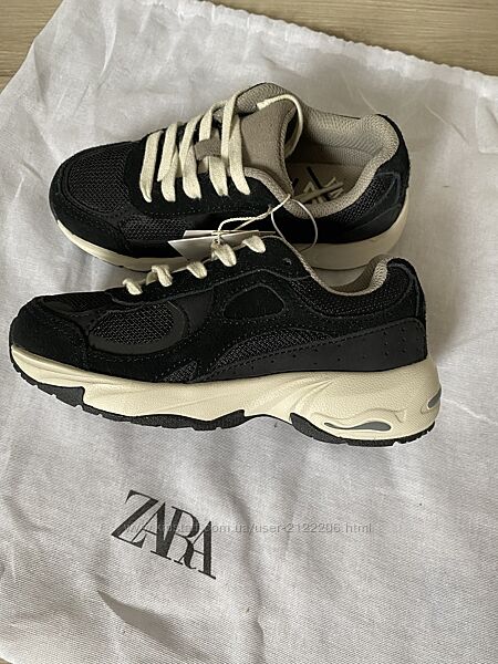 Шкіряні кросівки Zara