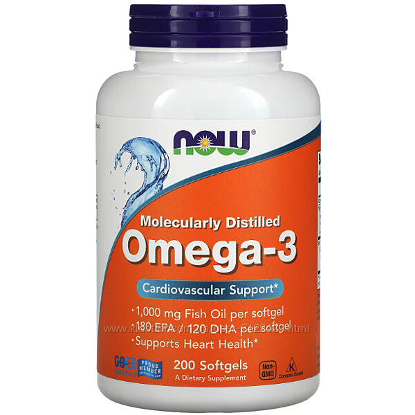 NOW Foods Omega 3 180/120 - 100 caps