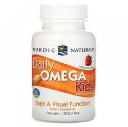 Nordic Naturals Daily Omega Kids 340mg - 30 soft gels Омега детская