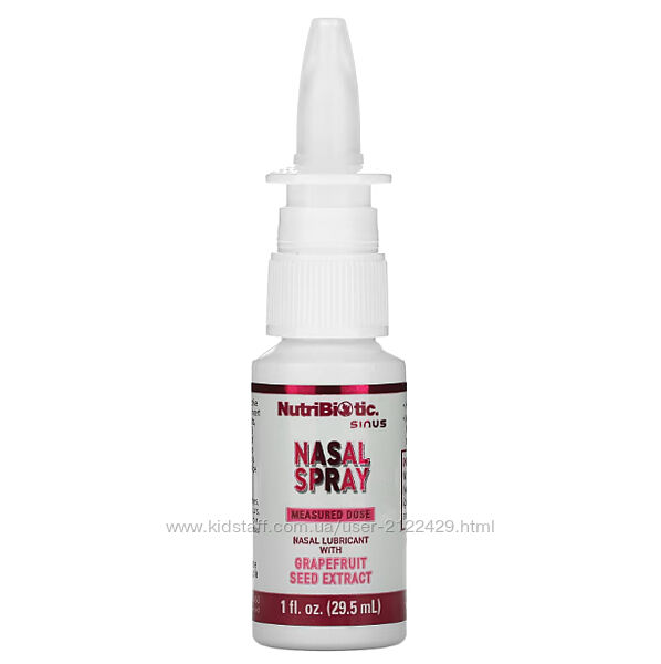 NutriBiotic Nasal Spray with grapefruit seed extract - 29.5 ml