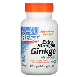 Doctor&acutes Best Extra Strength Ginkgo 120mg - 120 caps