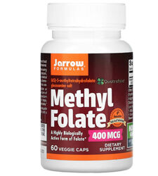Jarrow Formulas Methyl Folate 400mcg - 60 caps Метилфолат, Метилфолат