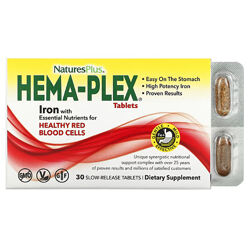 NaturesPlus Hema-Plex - 30 tablets