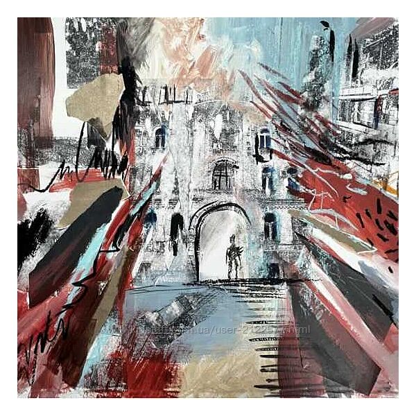 Кира Мрик Через коллаж к живописи 2023 kalachevaschool