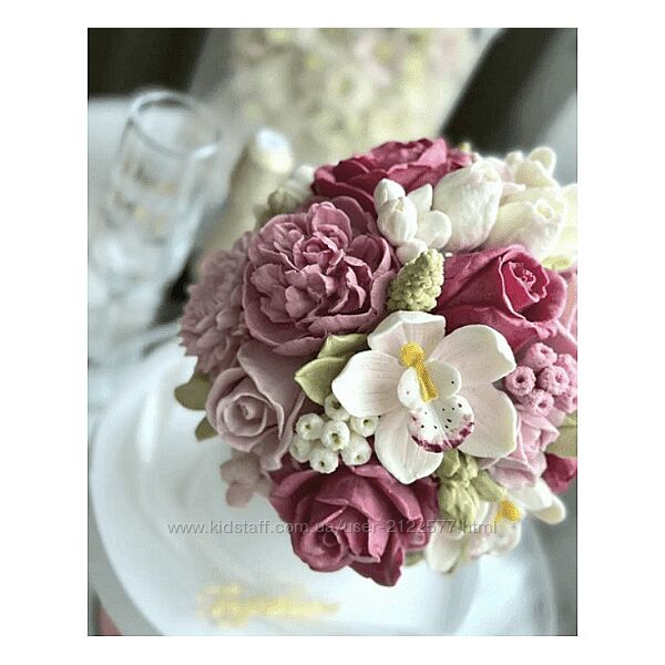 Ляйсан Казыргалина Премиальные зефирные цветы в молдах 2023