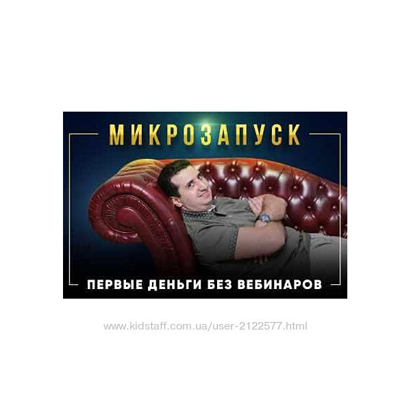 Борис Френкель Микрозапуск - первые деньги без вебинаров 
