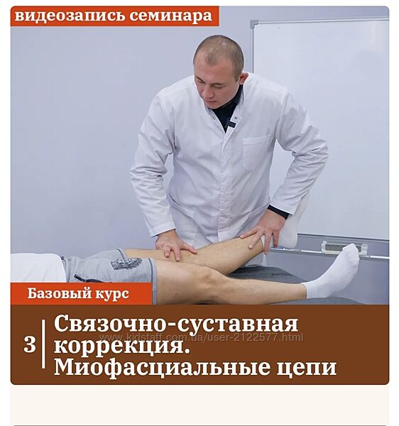 Антон Циванюк Связочно-суставная коррекция Миофасциальные цепи 2023