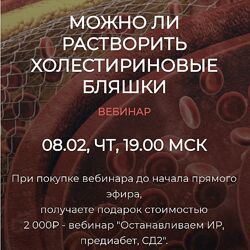 Валерий Подрубаев Можно ли растворить холестериновые бляшки 2024 humber 2 0