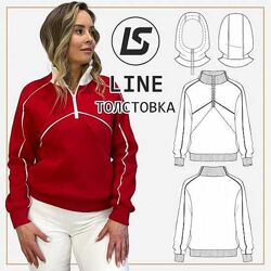 Лена Соцкова Толстовка Line 2024