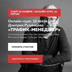 Дмитрия Румянцева Трафик-менеджер 2023