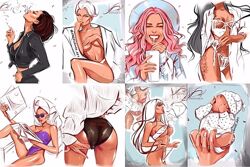 Яна Андрушок Экспресс-скетчинг на iPad 2020