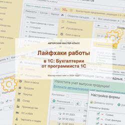 Ольга Шулова Лайфхаки работы в 1С Бухгалтерии от программиста 1С 2024