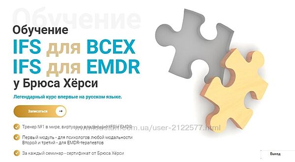 Брюс Хёрси Основы терапии внутренних семейных систем IFS для EMDR 2 модуль
