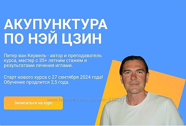 Питер ван Кервель Акупунктура по Нэй Цзин Семинар 1