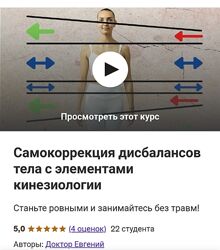 Евгений Быковских Самокоррекция дисбалансов тела с элементами кинезиологии