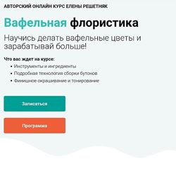 Елена Решетняк Вафельная флористика. Вафельные цветы 2024