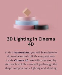 Motion Design School 3D Lighting in Cinema 4D Masterclass