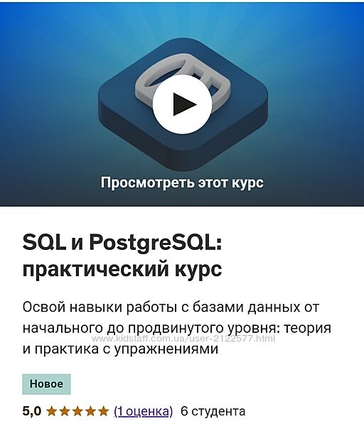 Denis Suchkov  SQL и PostgreSQL практический курс 2024