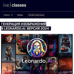 Антон Мартынов Генерация изображений в Leonardo. Ai версия 2024