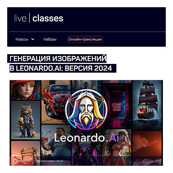Антон Мартынов Генерация изображений в Leonardo. Ai версия 2024