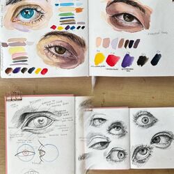 Дарья Долгополова Dari Art Портрет с нуля. Акварель 2024