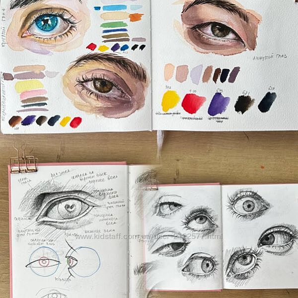 Дарья Долгополова Dari Art Портрет с нуля. Акварель 2024