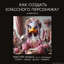 Творческая мышь Как создать персонажа в нейросети 2024